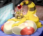 ... 2014 <3 ampharos anthro barefoot big_breasts big_butt blush breasts butt female hair huge_breasts huge_butt huge_nipples hyper japanese_text long_hair looking_away nintendo nude orb pokémon solo text translation_request video_games ymbk
Rating: Questionable
Score: 4
User: toh
Date: March 02, 2014
