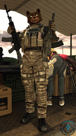 5_fingers ak_platform anthro armor army black_sclera boots bottomwear brown_body brown_fur clothed clothed_anthro clothed_female clothing dessert duo female fingers food footwear fur furniture gear gloves green_eyes handwear humanoid_hands military military_clothing military_uniform outside pants pink_body pink_skin plate_armor shirt shoes shooting_range topwear uniform weapon xpasha122x petruz_(modeler) mythology bear_(petruz) dragon_(petruz) bear dragon mammal mythological_creature mythological_scalie scalie 3d_(artwork) 4k 9:16 absurd_res digital_media_(artwork) hi_res