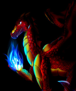 black_background dark feral fire horn male membrane_(anatomy) membranous_wings simple_background solo teeth wings yellow_eyes furrytiger_2012 mythology dragon mythological_creature mythological_scalie scalie 2014 digital_media_(artwork)