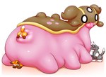 ambiguous_gender anal anal_vore anthro anus feral group head_first male pink_body puffy_anus size_difference tongue tongue_out vore bboing nintendo pokemon canid canine domestic_cat felid feline felis fox gastrodon generation_4_pokemon mammal pokemon_(species) hi_res