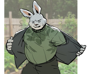 5_fingers anthro clothed clothed_anthro clothed_male clothing fingers humanoid_hands male solo p0sporo max_and_ruby max_and_ruby_0004 nelvana rosemary_wells fred_(max_and_ruby_0004) lagomorph leporid mammal rabbit