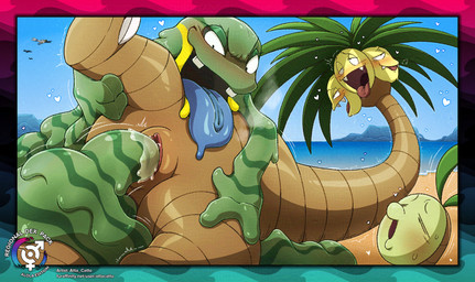 3_fingers 3_toes ahegao beach blush blush_lines bodily_fluids border breath buckteeth cum cum_in_vagina cum_inside cute_fangs duo eyes_closed fangs feet female female_penetrated feral feral_on_feral feral_penetrated feral_penetrating feral_penetrating_feral fingers genital_fluids genitals hand_on_leg heart_symbol humanoid_genitalia humanoid_vulva interspecies kissy_face leg_glider_position licking long_neck looking_pleasured lying male male/female male_penetrating male_penetrating_female motion_lines multi_head narrowed_eyes on_back on_side open_mouth open_smile outside outside_sex penetration pink_tongue plant pseudo_hair raised_leg sand sex sex_on_the_beach size_difference smile teeth text toes tongue tongue_out vaginal vaginal_penetration vulva atta_catto conditional_dnp nintendo pokemon alolan_exeggutor alolan_form alolan_grimer elemental_creature flora_fauna generation_3_pokemon generation_7_pokemon pokemon_(species) regional_form_(pokemon) wingull hi_res signature url watermark