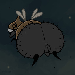 armor backsack balls big_butt body_hair butt butt_hair flaccid flying genitals headgear helmet horn horned_helmet male penis presenting presenting_hindquarters shaking_butt solo wings pincoosh hollow_knight:_silksong hollow_knight_(franchise) team_cherry arthropod fly_(animal) insect wardenfly 1:1 2d_animation animated frame_by_frame hi_res signature