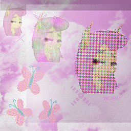abstract_art abstract_background cloud cmyk composition cutie_mark dot_pattern dreamcore female feral fur glitchcore graphic_design group hair mosaic pink_background simple_background sky surrealism text trio weirdcore wings worny friendship_is_magic hasbro my_little_pony mythology flutterbat_(mlp) fluttershy_(mlp) bat_pony equid equine horse mammal mythological_creature mythological_equine pegasus pony 1:1 2026 artist_name digital_media_(artwork) english_text portrait restricted_palette signature