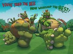 anthro barazoku belly big_feet dominant duo feet foot_fetish foot_focus macro male male/male plantigrade scales rad-lizer donkey_kong_(series) mario_bros nintendo king_k._rool king_koopa crocodilian reptile scalie tortoise turtle absurd_res hi_res