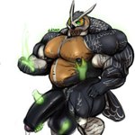 5_fingers ambiguous_gender anthro areola ball_fondling balls barazoku beak biceps big_balls big_muscles big_pecs big_penis biped black_areola black_balls black_beak black_nipples black_penis bodily_fluids brown_body brown_countershading countershade_feathers countershade_torso countershading deltoids disembodied_hand erection feathers fingers fondling foreskin genital_fluids genitals glans glowing glowing_eyes green_eyes grey_body grey_feathers group hand_on_balls hand_on_hip hand_on_penis handjob huge_balls huge_muscles huge_penis humanoid_genitalia humanoid_hands humanoid_penis hyper hyper_balls hyper_genitalia hyper_muscles hyper_penis magic magic_user male male/ambiguous male_anthro male_focus monotone_background multicolored_body multicolored_feathers musclegut muscular muscular_anthro muscular_male nipple_fetish nipple_play nipples non-mammal_balls non-mammal_nipples nude nude_anthro nude_male pecs penile penis pink_glans precum quads sex simple_background solo solo_focus standing tail tail_feathers three-quarter_view trapezius triceps white_background white_body white_feathers oldshep avian bird horned_owl owl true_owl 1:1 digital_drawing_(artwork) digital_media_(artwork) portrait shaded signature three-quarter_portrait