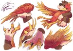 anthro beak blue_eyes caressing claws disembodied_hand duo feathered_wings feathers feet female feral foot_grab green_eyes hand_holding holding_wing holding_wings hug humanoid_hands male male/female simple_background talons toe_claws toes white_background wings iro_gomasio banjo-kazooie rareware banjo_(banjo-kazooie) kazooie avian bear breegull mammal digital_media_(artwork) hi_res japanese_description