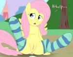 2014 anus blue_eyes dialog english_text equine female feral fluttershy_(mlp) fluttersocks friendship_is_magic fur hair hooves mammal my_little_pony open_mouth outside pegasus pink_hair pussy sitting socks solo spread_legs spreading striped_socks text wings yellow_fur
Rating: Explicit
Score: 4
User: 4475736b205368696e65
Date: April 24, 2014