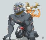 anthro asphyxiation athletic_dom barazoku bdsm blush bodily_fluids choking cum cum_while_penetrated duo ejaculation erection erotic_asphyxiation garrote genital_fluids genitals hands-free horn humanoid_genitalia humanoid_penis larger_male larger_penetrated male male/male male_penetrated male_penetrating male_penetrating_male muscular muscular_male muscular_sub orgasm penetration penis scar sex size_difference small_dom_big_sub smaller_male strangling submissive submissive_male tusks subaru_aotk lifewonders tokyo_afterschool_summoners krampus_(tas) yule_(tas) deer demon felid mammal new_world_deer reindeer 2018 censored hi_res