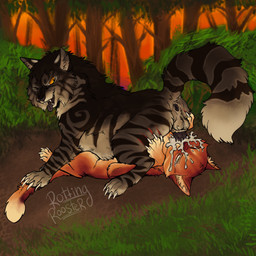 anatomically_correct anatomically_correct_genitalia anatomically_correct_penis animal_genitalia animal_penis anus bodily_fluids brown_body brown_fur brown_penis cum cum_in_mouth cum_inside detailed_background duo ejaculation feline_genitalia feline_penis feral feral_on_feral feral_penetrated feral_penetrating feral_penetrating_feral forced forest fur genital_fluids genitals grass male male/male male_penetrated male_penetrating male_penetrating_male orange_body orange_fur penetration penis penis_in_mouth plant rape sex tree puppy_meats rottingxrooster warriors_(book_series) firestar_(warriors) tigerstar_(the_prophecies_begin) domestic_cat felid feline felis mammal 1:1 2024 hi_res