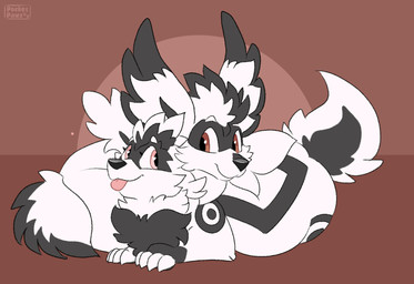 ambiguous_gender blep claws feral fluffy happy head_wings heart_symbol lying pairing tail tail_motion tailwag tongue tongue_out unusual_wing_placement wings conditional_dnp pocketpaws nintendo pokemon generation_4_pokemon legendary_pokemon pokemon_(species) shaymin sky_forme_shaymin 2d_animation animated frame_by_frame hi_res