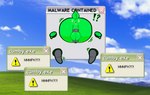 anthro anus artificial_intelligence balls bdsm bondage bound chastity_cage chastity_device genitals male muffled muffled_speech nude prosthetic prosthetic_leg prosthetic_limb restrained solo struggling text through_wall stockingmiami microsoft microsoft_windows windows_xp green_cumby_(stockingmiami) digital_creature lagomorph leporid mammal rabbit