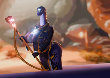 anthro apode big_breasts breasts clothing colored_nails fangs female furryhoolyphoenix holding_object holding_weapon huge_breasts ineffective_clothing legless nails serpentine sharp_nails solo staff teeth weapon lego ninjago pythor_(ninjago) draconcopode naga reptile scalie snake absurd_res hi_res