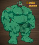 balls beard big_penis erection facial_hair feet genitals green_balls green_body green_penis green_skin hair hairy humanoid_genitalia humanoid_penis male musclegut muscular muscular_humanoid muscular_male nipples not_furry nude pecs penis solo vein veiny_penis zoroj lustful_desires groth_(lustful_desires) humanoid orc