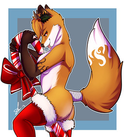 bow breasts candy_cane canine christmas demon demonreven female fox holidays horn licking looking_at_viewer mistletoe nude red_eyes saliva saliva_string shariea side_boob solo stockings thigh_highs tongue tongue_out
Rating: Questionable
Score: 31
User: beartraps
Date: January 03, 2014