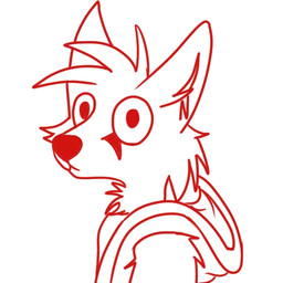 anthro cheek_tuft clothed clothing facial_tuft hoodie looking_at_viewer male mouth_closed neck_tuft simple_background solo topwear tuft wide_eyed martinballamore canid canine fox mammal 1:1 animated animated_gif low_res monochrome short_playtime