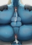 after_anal after_sex anthro anus balls balls_touching blue_body blue_fur bodily_fluids butt claws close-up cum cum_in_ass cum_inside duo fur genital_fluids genitals leaking_cum male male/male perineum take_your_pick trmk2 nintendo pokemon generation_4_pokemon lucario pokemon_(species) absurd_res hi_res