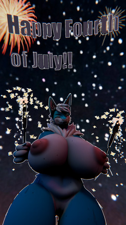 anthro belly big_breasts blue_body blue_fur bodily_fluids breasts detailed_background female fireworks fur genitals hair holidays huge_breasts nipples nude smile solo sparkler sparklers star sweat sweatdrop sweaty_body sweaty_breasts sweaty_legs text thick_thighs united_states_of_america vulva white_body white_fur wide_hips jimmykoke123 ghostlyshark_(modeler) 4th_of_july mamagen mammal 3d_(artwork) 9:16 blender_(artwork) digital_media_(artwork) hi_res