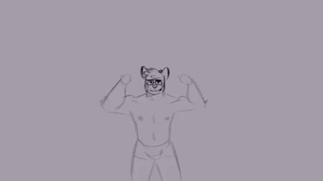 abs anthro barazoku big_muscles big_pecs body_size_growth bulge_growth clothed clothing expansion eyewear genital_expansion glasses grey_background growth huge_muscles male manly muscle_growth muscular muscular_anthro muscular_male nipples pecs penis_expansion simple_background size_transformation smile solo teeth topless topless_anthro topless_male transformation underwear underwear_only veiny_arms melaisen bau_(melaisen) akita canid canine canis domestic_dog mammal spitz 2023 animated greyscale monochrome portrait three-quarter_portrait unfinished
