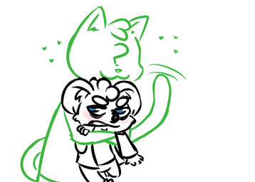 ?_face anthro blue_eyes blush carrying_another clothed clothing duo heart_symbol hug hugging_another hugging_from_behind male simple_background tail tail_motion tailwag white_background inkyfrog disney zootopia anon anthro_anon clancy_(inkyfrog) fan_character koala mammal marsupial vombatiform 2016