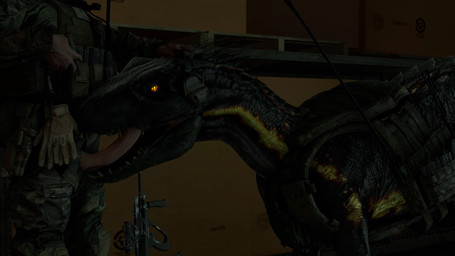 ambiguous_feral ambiguous_gender ambiguous_penetrated armed bestiality black_body black_scales blonde_highlights claws clothed clothed_feral clothed_male clothing crate dangerous duo erection eyes_closed faceless_character faceless_male feathers fellatio feral feral_penetrated finger_claws foreskin genitals gun headgear highlights_(coloring) holding_head human_on_feral human_penetrating human_penetrating_feral humanoid_genitalia humanoid_penis interspecies laser laser_pointer licking male male/ambiguous male_human male_penetrating male_penetrating_ambiguous military_gear movie_accurate oral oral_penetration outside oversized_fellatio oversized_oral penetration penile penis penis_poking_out penis_through_fly plant quills_(anatomy) ranged_weapon scales sex sharp_teeth steyr_aug teeth tongue tree warehouse weapon ireallyliketanks frontier_developments jurassic_park jurassic_world jurassic_world_evolution universal_studios ripper_(jurassic_world) dinosaur dromaeosaurid feathered_dinosaur feathered_scalie human indoraptor mammal prehistoric_species reptile saurischian scalie theropod 16:9 3d_(artwork) 3d_animation animated digital_media_(artwork) hi_res no_sound short_playtime webm widescreen