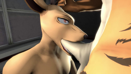 anthro duo face_fucking fellatio horn horn_grab inside interspecies irrumatio male male/male nude oral penile penis_in_mouth sex inprogresssfm beastars bill_(beastars) louis_(beastars) deer felid mammal pantherine tiger 16:9 3d_(artwork) 3d_animation animated digital_media_(artwork) hi_res no_sound short_playtime source_filmmaker_(artwork) video widescreen