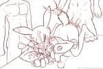 balls chest_tuft claws cum cum_in_mouth cum_inside cum_on_face digimon fellatio fur gangbang gloves group group_sex hitsunekun humanoid_penis male navel nipples oral oral_sex penis raised_tail renamon sex tuft
Rating: Explicit
Score: 1
User: ChestFox
Date: March 23, 2014
