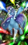 abstract_background blue_fur blue_hair cape clothing cutie_mark equine female feral friendship_is_magic fur glowing hair hat hooves horn jewel looking_at_viewer magic mammal my_little_pony one_eye_closed purple_eyes shiron_(artist) smile solo star thick_thighs trixie_(mlp) unicorn wink
Rating: Safe
Score: 7
User: MrPerson95
Date: January 25, 2014