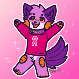 badge bottomless bottomless_male breast_cancer_awareness breast_cancer_awareness_ribbon brown_pupils chibi clothed clothing crotch_tuft fin food fruit fur gradient_background handpaw happy head_tuft long_sleeve_shirt male open_mouth orange_body orange_gills orange_nose orange_pawpads orange_scales orange_sclera pawpads paws persim_berry persim_scarf pink_background pink_body pink_clothing pink_fur pink_shirt pink_topwear plant pokemon_berry pupils raised_arms ribbons scales shirt simple_background smile solo sparkles tail tail_fin topwear topwear_only tuft stormiehills breast_cancer_awareness_month nintendo pokemon pokemon_mystery_dungeon spike_chunsoft xevy canid canine canis generation_3_pokemon hybrid mammal pokemon_(species) shiny_pokemon swampert wolf 1:1 hi_res