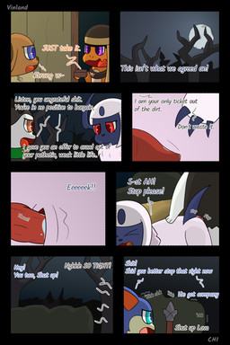 anthro badge biped bodily_fluids cloth dialogue fantasy female forced freckled_face freckles genital_fluids genitals group male penetration penis precum profanity rape semi-anthro sex speech_bubble text vaginal vaginal_penetration vulva vinland nintendo pokemon pokemon_mystery_dungeon spike_chunsoft anders_(infinitydoom) visionary_(vinland) absol charmander eevee generation_1_pokemon generation_2_pokemon generation_3_pokemon pokemon_(species) quilava 2:3 absurd_res artist_name comic digital_drawing_(artwork) digital_media_(artwork) english_text hi_res shaded simple_shading story