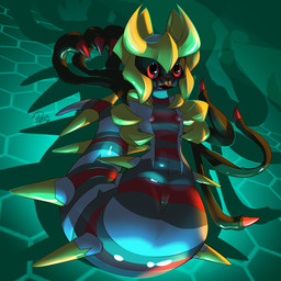 2014 anthro areola blush breasts elpatrixf female giratina horn legendary_pokémon looking_at_viewer navel nintendo nipples nude open_mouth pokémon pokémorph pussy red_eyes shadow shiny small_breasts solo video_games
Rating: Explicit
Score: 4
User: PQXF
Date: February 24, 2014