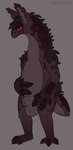 3_toes 4_fingers animal_genitalia anthro armpit_hair back_mane balls baseball_cap big_balls big_eyes big_hands big_sheath biped black_mane black_sclera body_hair claws clothing countershade_feet countershade_hands countershade_tail countershade_torso countershading dipstick_ears ear_markings facial_markings feet fingers fluffy_ears front_view fully_sheathed fur genitals gloves_(marking) grey_background hand_on_belly hat hat_only head_markings headgear headgear_only headwear headwear_only huge_balls inner_ear_fluff leg_markings lidded_eyes long_ears long_neck male mane markings mostly_nude mostly_nude_anthro mostly_nude_male mottled mottled_body mouthless multicolored_body multicolored_ears noseless pink_eyes plantigrade pupils purple_balls purple_body purple_countershading purple_fur purple_inner_ear purple_markings purple_sheath scutes semi-anthro sheath short_tail simple_background slit_pupils snout socks_(marking) solo standing tail tapering_snout tear_(marking) text text_on_baseball_cap text_on_clothing text_on_hat text_on_headwear thick_arms thick_neck thick_tail three-quarter_view toe_claws toes toony tuft emionix jayk_(emx) hoofbeast omnibeast omnigon omnitope absurd_res artist_name english_text flat_colors hi_res nonbinary_(lore)