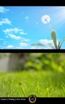 ambiguous_gender black_body black_spots blue_sky cloud day feral grass grass_field light plant red_body shrub sky solo spots sunlight text white_body keycaliber1 arthropod beetle cucujoid insect ladybug 5:8 english_text hi_res