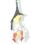 ambiguous_gender animal_balloon balloon bodily_fluids flattened inflatable open_mouth orange_eyes pokemon_balloon shaped_balloon simple_background solo suspension sweat white_background dlrowdog nintendo pokemon animate_inanimate braixen generation_6_pokemon living_inflatable pokemon_(species) 2017 3:4 absurd_res hi_res