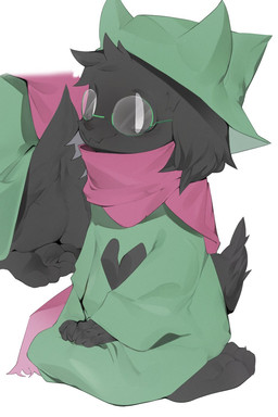 anthro black_body black_fur butt clothed clothing eyewear feet fur glasses hat headgear headwear heart_symbol horn male multiple_angles robe scarf short_tail simple_background smile solo tail white_eyes 9999gpera deltarune undertale_(series) ralsei bovid caprine darkner goat mammal 2018 digital_media_(artwork) hi_res