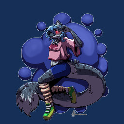 anthro blue_hair blush clothing curly_hair femboy fluffy fluffy_tail footwear hair heart_pattern long_tail male pattern_clothing pose shoes short_hair simple_background socks solo spots tail masterzoroark666 jaxx felid feline leopard mammal pantherine 1:1 absurd_res alpha_channel hi_res