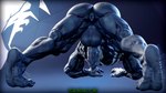 all_fours anus ass_up balls big_balls big_butt big_muscles big_penis black_body butt emblem erection genitals humanoid_genitalia humanoid_penis jack-o'_pose male muscular not_furry nude penis pose rear_view solo thekidxeno marvel marvel_rivals venom_(marvel) alien alien_humanoid humanoid symbiote 16:9 3d_(artwork) 4k absurd_res blender_(artwork) digital_media_(artwork) hi_res widescreen