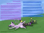 4:3 absurd_res after_sex animal_genitalia animal_penis animal_pussy ass_to_ass bodily_fluids canid canine canine_genitalia canine_penis canine_pussy casual_knotting cum cum_drip cum_in_pussy cum_inside dialogue dripping duo eeveelution english_text espeon everstone_guild fan_character female female_penetrated feral feral_on_feral feral_penetrated feral_penetrating feral_penetrating_feral gau_(artist) gau_(pokesona) generation_2_pokemon genital_fluids genitals grass hi_res knot knotting lying lyka_(gau) male male/female male_penetrating male_penetrating_female mammal nintendo on_side penetration penile penile_penetration penis penis_in_pussy plant pokemon pokemon_(species) pokemon_mystery_dungeon pussy quadruped sex spike_chunsoft stuck stuck_genitals stuck_knot stuck_penis stuck_together text umbreon vaginal vaginal_knotting vaginal_penetration