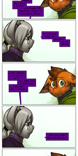age_difference anthro dialogue duo eyewear female glasses male male/female text james_howard patreon agatha_(james_howard) alphonse_(james_howard) cougar domestic_cat felid feline felis mammal absurd_res comic english_text hi_res url