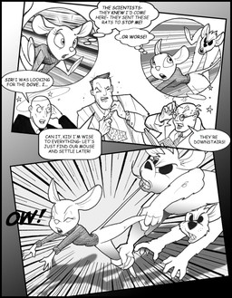 anthro bite claws clenched_teeth clothing computer dizzy electronics female laptop leg_grab male peril sharp_teeth sweater tail tail_bite tail_in_mouth teeth text thinking topwear turtleneck chris_fischer chip_'n_dale_rescue_rangers disney gadget_hackwrench human mammal mouse murid murine rat rodent comic english_text hi_res