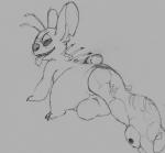 after_vore alien antennae_(anatomy) anus balls big_balls bone bones_in_feces death disney disposal excessive_feces experiment_(lilo_and_stitch) feces feces_in_ass feral feral_pred genitals greyscale hi_res hyper hyper_feces lilo_and_stitch male male_pred monochrome pooping scatplay semi-anthro short_tail skull solo stitch_(lilo_and_stitch) tail tongue tongue_out vore yang_(artist)