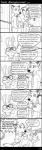 2016 angry cane canid canine clenched_teeth clothed clothing comic dialogue disney elderly english_text eyewear female fox fur glasses grandchild_(lore) granddaughter_(lore) grandfather_(lore) grandparent_(lore) greeting hi_res hyenatig_(artist) judy_hopps lagomorph leporid male mammal monochrome necktie nick_wilde rabbit red_fox smile teeth text true_fox yelling zootopia