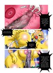 anthro big_breasts big_butt blush bodily_fluids breasts butt clothing comic cosplay_pikachu_(costume) cum cum_in_pussy cum_in_uterus cum_inside damncheezy dialogue english_text female female_penetrated generation_1_pokemon generation_8_pokemon genital_fluids genitals heart_eyes heart_symbol hi_res huge_breasts huge_butt impregnation internal male male/female male_penetrating male_penetrating_female nintendo penetration penis pikachu pikachu_libre pokemon pokemon_(species) rillaboom sex source_request text unavailable_at_source uterus vein veiny_penis