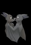 black_nose claws duo fur male male/male romantic romantic_couple wings yinller angel_in_the_forest jack_(yinller) maurice_(yinller) bat mammal alpha_channel