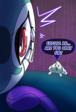 dialogue dot_eyes fur grey_body grey_fur makeup nude nude_male red_eyes running_makeup scales serpentine simple_eyes size_difference text halfpricesouls nintendo pokemon cappucinno_(halfpricesouls) levi_(halfpricesouls) chinchillid generation_5_pokemon mammal minccino pokemon_(species) reptile rodent scalie serperior snake absurd_res comic english_text hi_res