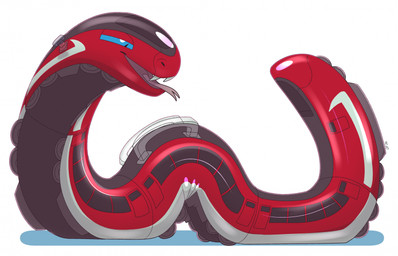 blue_eyes fangs feral grey_body inflatable machine male red_body simple_background solo stripes teeth tongue tongue_out train transformation vehicle wheel white_background white_stripes window dolphinproject animate_inanimate living_inflatable living_machine living_train living_vehicle 14:9 2026 hi_res