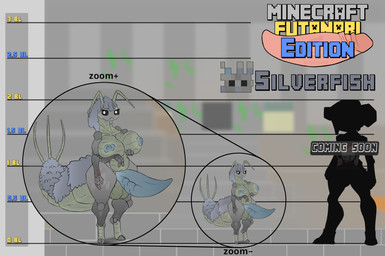 anthro big_breasts big_butt big_penis breasts butt genitals grey_body herm intersex penis solo text thick_thighs jeki8998 microsoft minecraft mojang xbox_game_studios arthropod insect silverfish absurd_res english_text hi_res