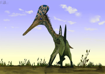 4_toes ambiguous_gender beak black_body black_skin black_spots blue_eyes cloud feet feral folded_wings frill_(anatomy) grass green_body green_skin green_tail green_wings long_beak long_neck markings membrane_(anatomy) membranous_frill membranous_wings multicolored_body multicolored_skin nature nude outside photorealism plant quadruped realistic sand sharp_teeth short_tail shrub sky solo spots spotted_body spotted_skin standing sunset tail teeth toes toothed_beak wings yellow_beak yellow_body yellow_sclera yellow_skin mark_witton prehistoric_species pterodactylus pterosaur reptile scalie full-length_portrait portrait signature