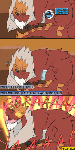 anthro aura escape feral fight forced glowing male male_pred male_prey oral_vore relaxing solo struggling stuck vore tastytales nintendo pokemon pokemon_mystery_dungeon spike_chunsoft auric_(tastytales) fan_character canid canine canis dinosaur fossil_pokemon generation_4_pokemon generation_6_pokemon jackal lucario mammal pokemon_(species) prehistoric_species reptile scalie theropod tyrannosaurid tyrannosauroid tyrannosaurus tyrannosaurus_rex tyrantrum hi_res male_(lore)