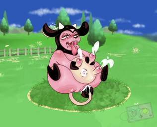 ahegao animal_genitalia animal_vulva anthro autopenetration bodily_fluids bovine_genitalia bovine_vulva breast_milking cloven_hooves cum cum_on_tail cum_while_penetrated detailed_background dripping ejaculation feet female feral flushed genital_fluids genitals hooves lactating looking_pleasured masturbation milking_cum milking_self penetration prehensile_tail projectile_lactation saliva saliva_drip saliva_on_tongue sex soles solo tail tail_fetish tail_in_own_pussy tail_in_vagina tail_insertion tail_masturbation tail_play teats tongue tongue_out udder_milking udders vaginal vaginal_fluids vaginal_masturbation vaginal_penetration vulva sinandcos nintendo pokemon bovid bovine cattle generation_2_pokemon mammal miltank pokemon_(species)